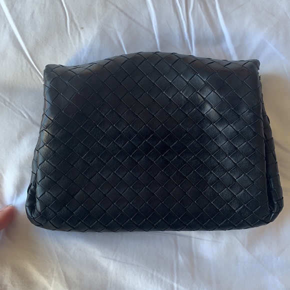 BOTTEGA VENETA Nappa Intrecciato Cosmetic Case Nero Black - Picture 6 of 16